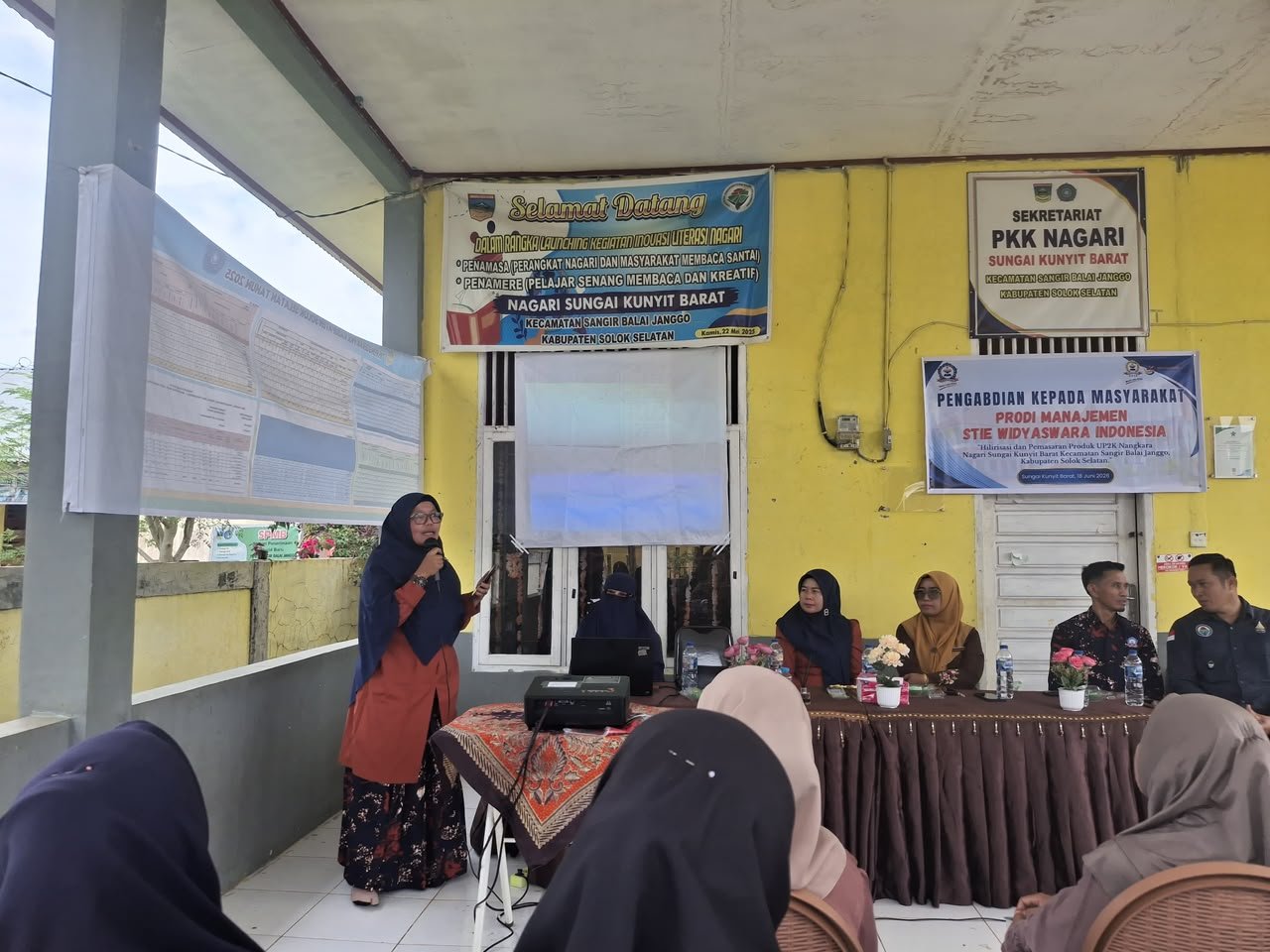Hilirisasi & Pemasaran Produk UP2K Nangkara Nagari Sungai Kunyit Barat Kec. Sangir Balai Janggo Kab. Solok Selatan