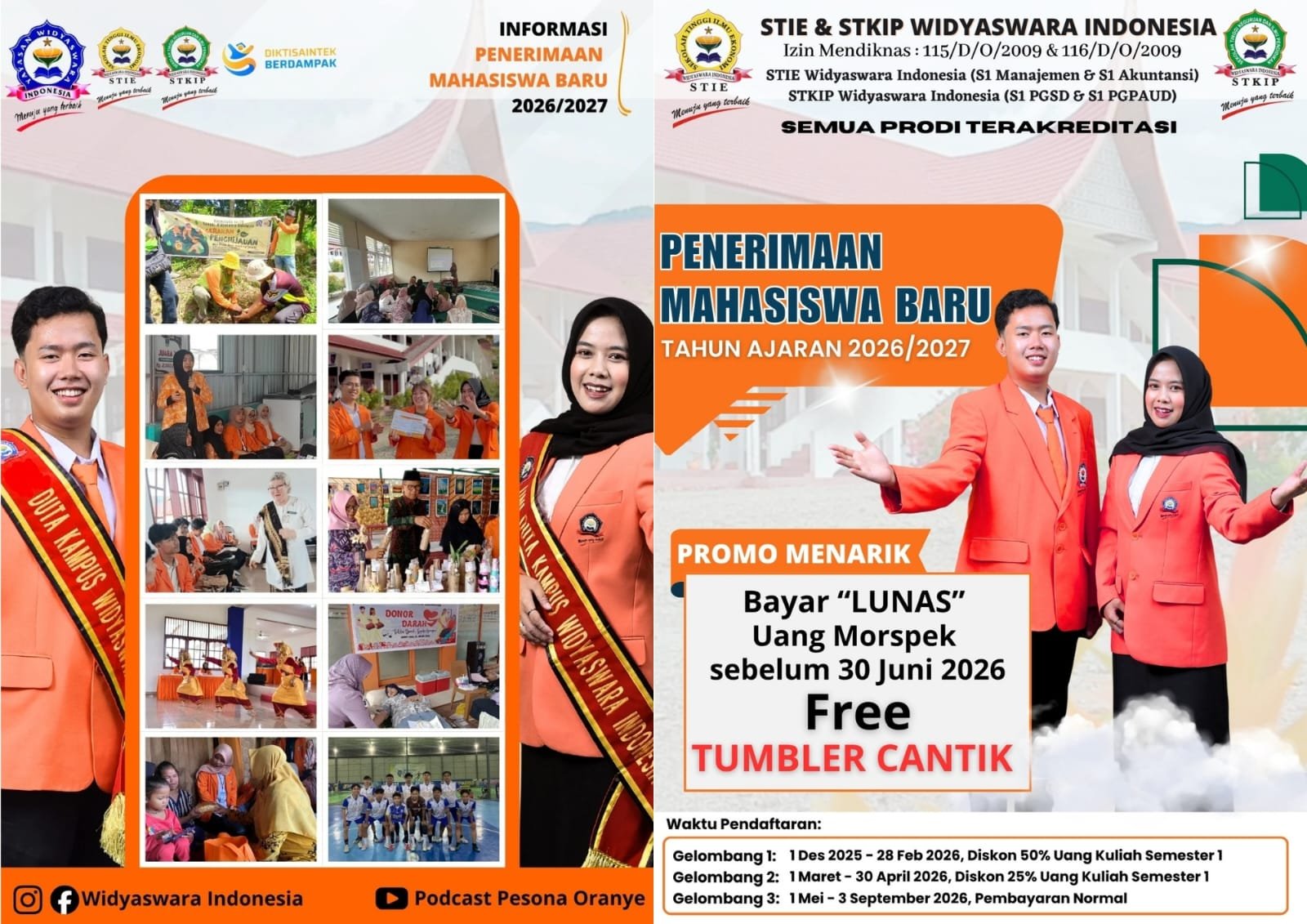 Penerimaan Mahasiswa Baru T.A. 2026/2027